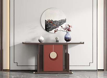 New Chinese-style Duan Jing Tai Duan Jing Strip Case 3d model