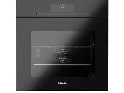 Sleek Miele Black Built in Oven with Glass Door Modern Kitchen Appliance 3d model