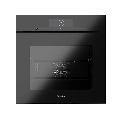 Sleek Miele Black Built in Oven with Glass Door Modern Kitchen Appliance 3d model