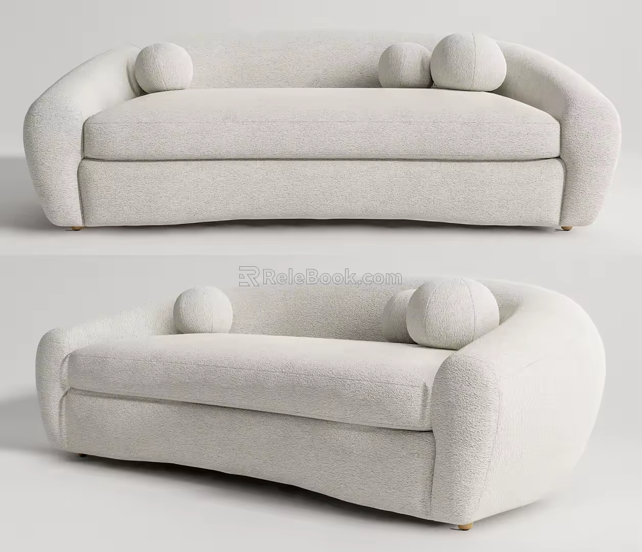 Modern Multiplayer Sofa 3d model