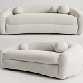 Modern Multiplayer Sofa 3d model