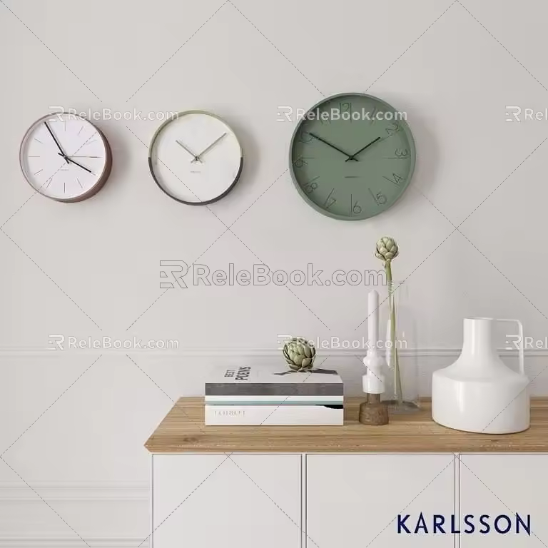 Clock 3d model