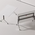 Modern Folding Work Table 3d model