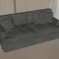 Double sofa 3d model
