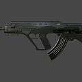 submachine gun 3d model