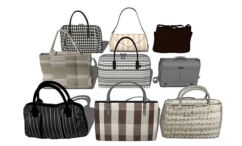 Modern Handbag 3d model