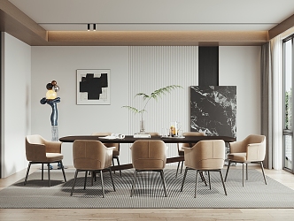 Modern Restaurant 3d model