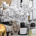 Decorative Ornament Set With Vases Plates Lamp Dried Flowers And Fragrance Bottles