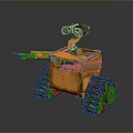 Robot Number Five Robot Sci-Fi Robot Character 3d model