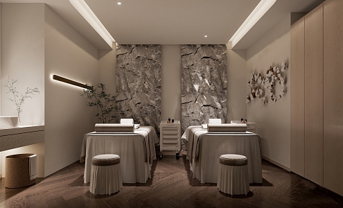 Quiet SPA Care Room Beauty Salon 3d model