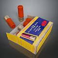 Bullets Pistol Bullets Rifle Bullets Machine Gun Bullets Ammunition Bullet Box Bullets Shooting Bullets 3d model