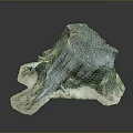 Natural Wood Stone Material With Unique Texture And Raw Organic Form