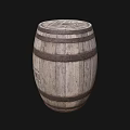Rustic Vintage Wooden Barrel With Best Inspected Menu And Decorative Details