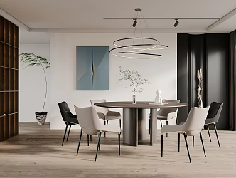 Modern Restaurant 3d model