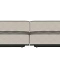 Modern double sofa multiplayer sofa 3d model