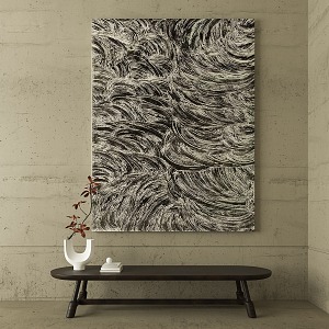 modern decorative painting 3d model