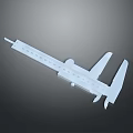 Precision Vernier Caliper Measuring Tool With Metal Scale For Engineering And Woodworking
