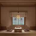 Elegant Traditional Hotel Guest Room With Bed Chandelier And Decorative Wall Art