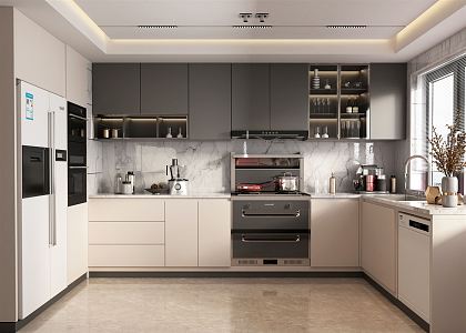 Modern Kitchen 3d model