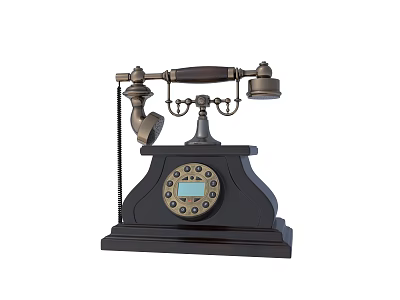 Home Telephone 3d model