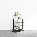 Storage Rack Decorative Rack Storage Rack Side Rack Side Rack 3d model