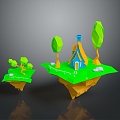 Game Environment Game Scene Fairy Tale Scene Fairy Tale Magic Scene Magic Item Fantasy Scene 3d model