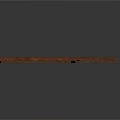 Rusty Metal Railroad Track Components With Interconnected Rails And Plates
