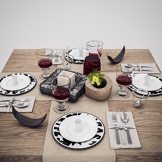 Tableware 3d model