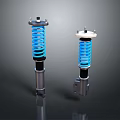 Shock absorber buffer spring tools hardware tools processing tools furniture realism 3d model