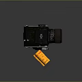 DSLR Camera Card Machine Digital Camera Digital Camera Photographic Equipment 3d model