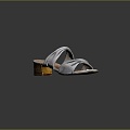 Sandals Sandals Peep Toe Shoes 3d model