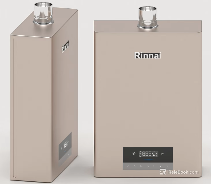 Rinnai Household Electrical Appliances With Digital Display And Temperature Control 3d model 