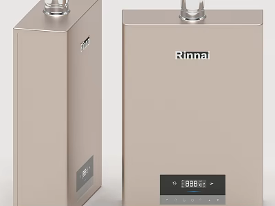 Rinnai Household Electrical Appliances With Digital Display And Temperature Control 3d model