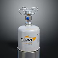 KOVEA Portable Gas Stove Cylinder With Metal Burner For Outdoor Camping Use
