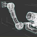 Surveillance Camera Security Equipment 3d model
