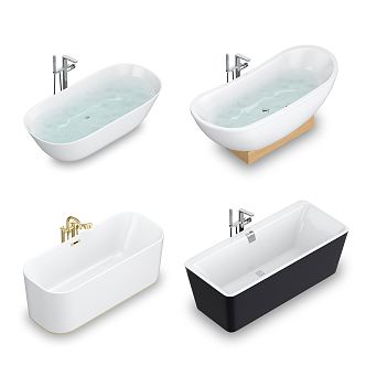 Modern Bathtub 3d model