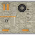 Outdoor Wooden Sports Equipment Set Including Climbing Frame Swings Tires Parallel Bars And Balance Beams