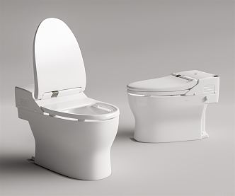 Modern Toilet Smart Toilet 3d model