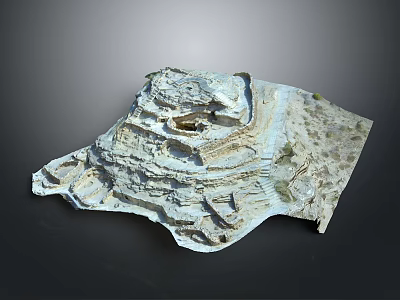 Geography, topography, mountain shape, ridge, ridge, valley, mountain range, canyon, geomorphology, mountain peak, mountain body 3d model