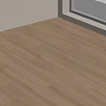 Light Oak Wooden Floor With Long Planks And Natural Light In Modern Interior
