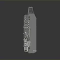 Detailed 3D Model of Aircraft Carrier With Flight Deck and Superstructure