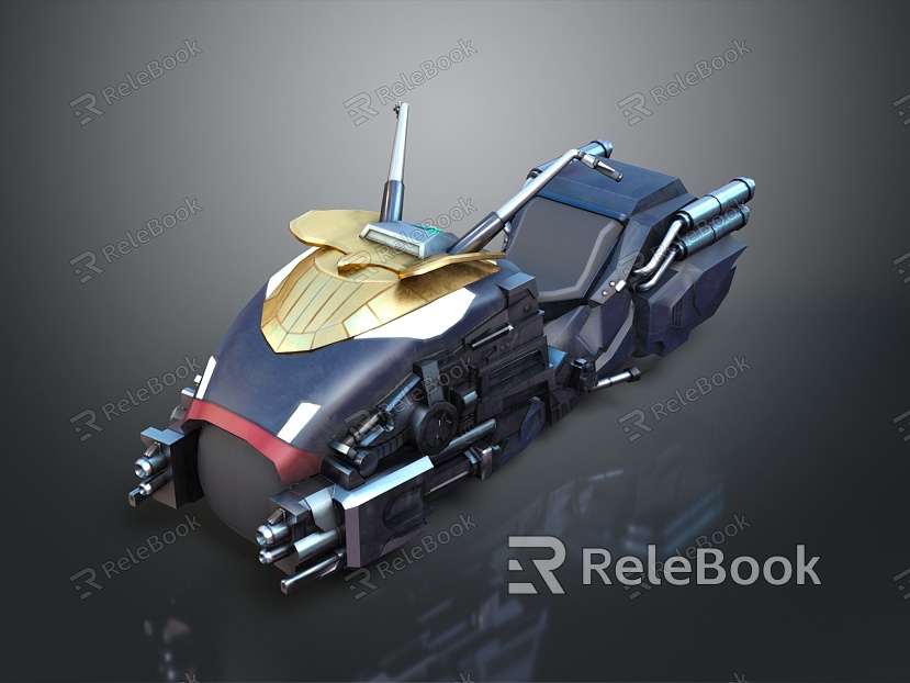 Jet Motorcycle Sci-Fi Motorcycle Concept Motorcycle Flying Car Space Flying Car Space Motorcycle model