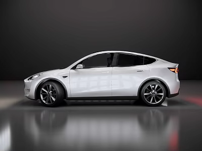 Hyundai Tesla 3d model Hyundai Tesla 3d model
