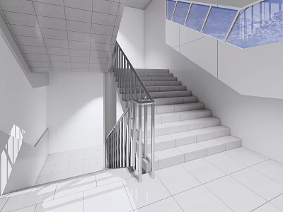 Modern Staircase 3d model