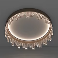 Crystal lamp 3d model