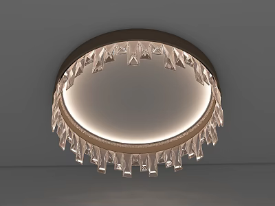 Crystal lamp 3d model