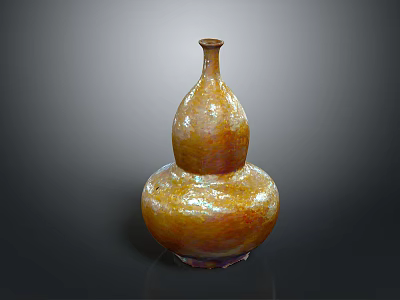Gourd Wine Gourd Ornaments Crafts Decorations Ornaments Items 3d model