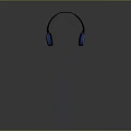 High Quality Blue Wired Headphones With Modern Design And Comfortable Fit