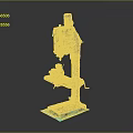 Bench Drill Vertical Drilling Machine Vertical Bench Drilling Machine Tools Hardware Tools Processing Tools Furniture 3d model