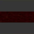Mahogany Wooden Sideboard With Golden Handles Multiple Drawers And Reflective Base